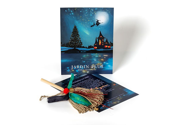 Christmas charm, the magic broom of 24