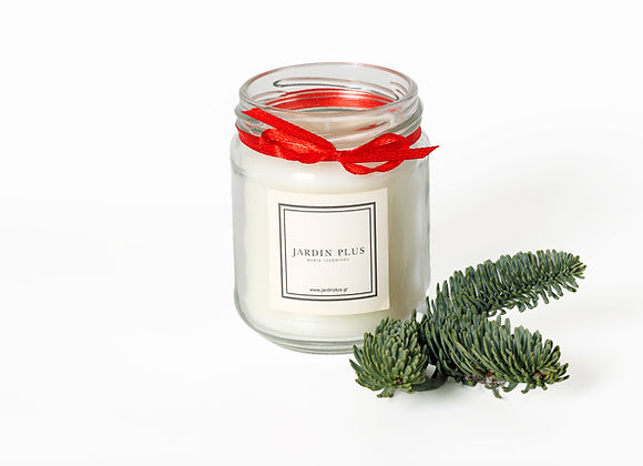 Χειροποίητο κερί white flowers 212 ML